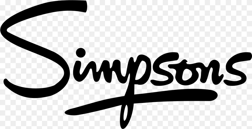Thumb Image Simpsons Logo Svg, Cutlery, Fork, Lighting, Silhouette Free Transparent Png