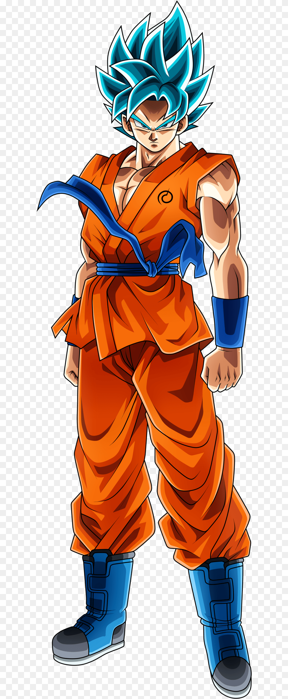 Thumb Image Songoku Super Saiyan Blue, Book, Comics, Publication, Person Free Png Download