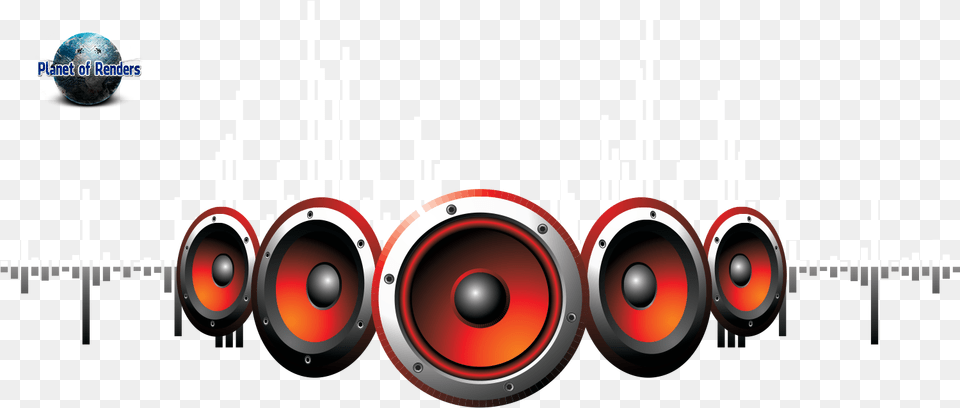 Thumb Speakers, Sphere, Art, Graphics, Electronics Png Image