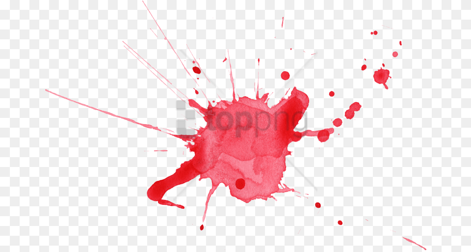 Thumb Image Splatter Watercolor Red, Stain Png