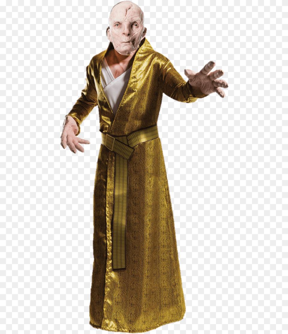 Thumb Image Star Wars Snoke Costume, Hand, Body Part, Clothing, Person Png