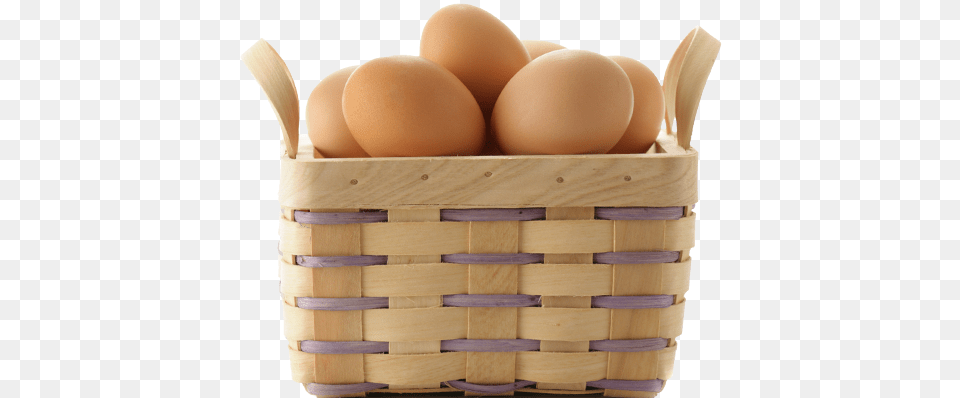 Thumb Image Storage Basket, Egg, Food Free Png