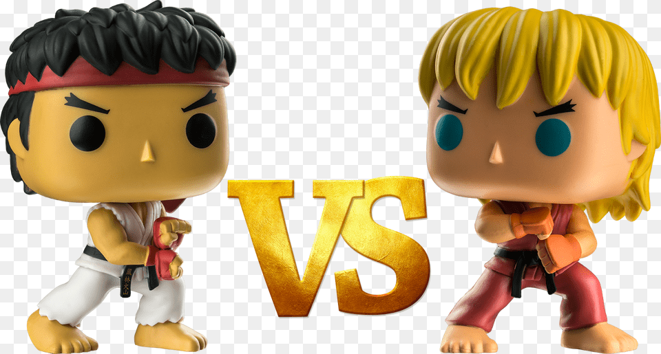 Thumb Image Street Fighter Ryu And Ken Figure, Doll, Toy, Face, Head Png