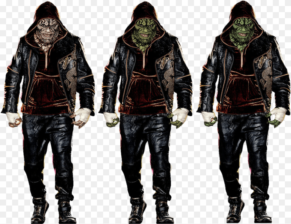 Thumb Suicide Squad Killer Croc Outfit, Clothing, Coat, Jacket, Adult Png Image