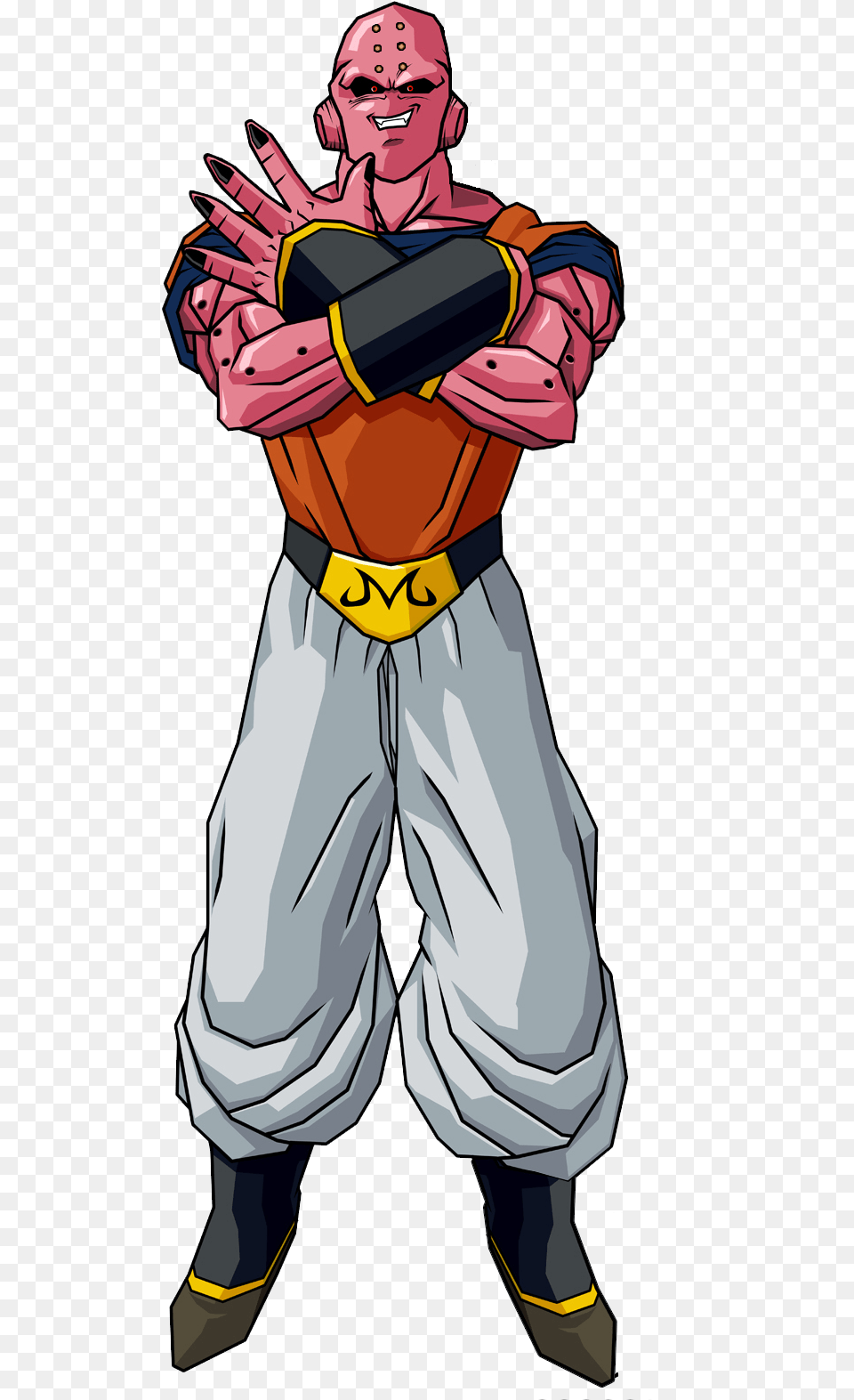 Thumb Image Super Buu Krillin Absorbed, People, Person, Face, Head Free Png Download