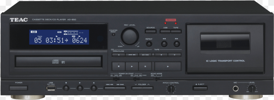 Thumb Teac Deck Cassette, Electronics, Cd Player, Cassette Player, Computer Hardware Png Image