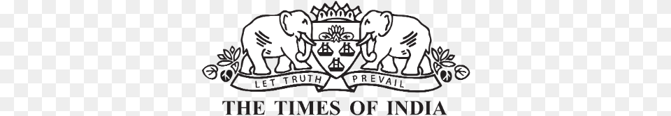Thumb Times Of India Group Logo, Emblem, Symbol, Face, Head Png Image
