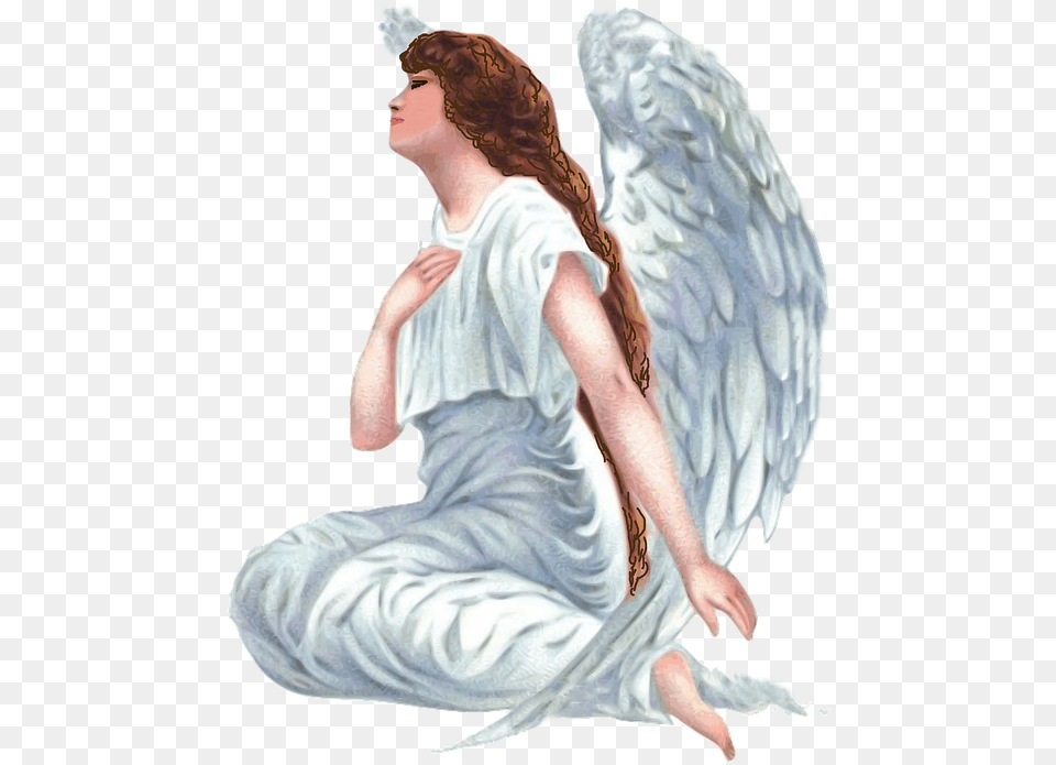 Thumb Image Transparent Background Guardian Angel Angel Wing, Adult, Female, Person, Woman Free Png
