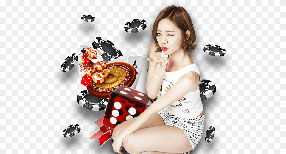 Thumb Transparent Casino Girl, Adult, Female, Person, Woman Png Image