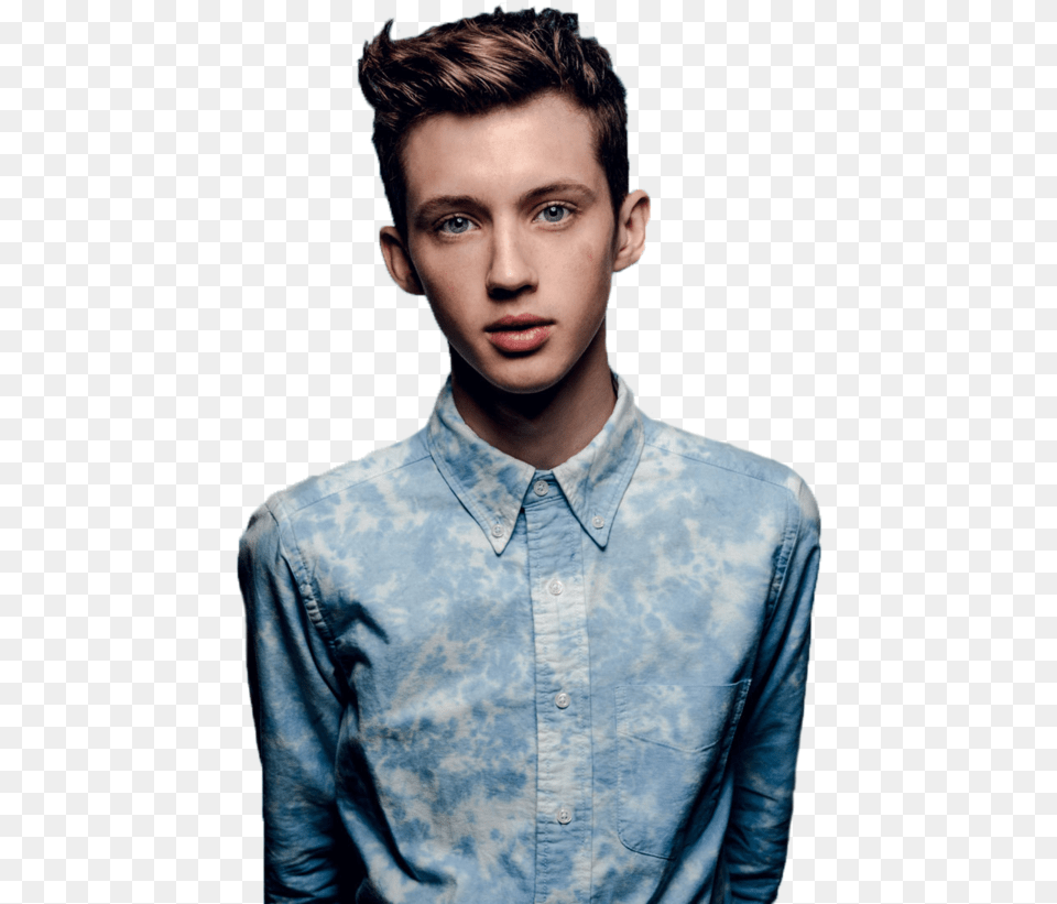 Thumb Image Troye Sivan, Shirt, Portrait, Clothing, Face Free Transparent Png
