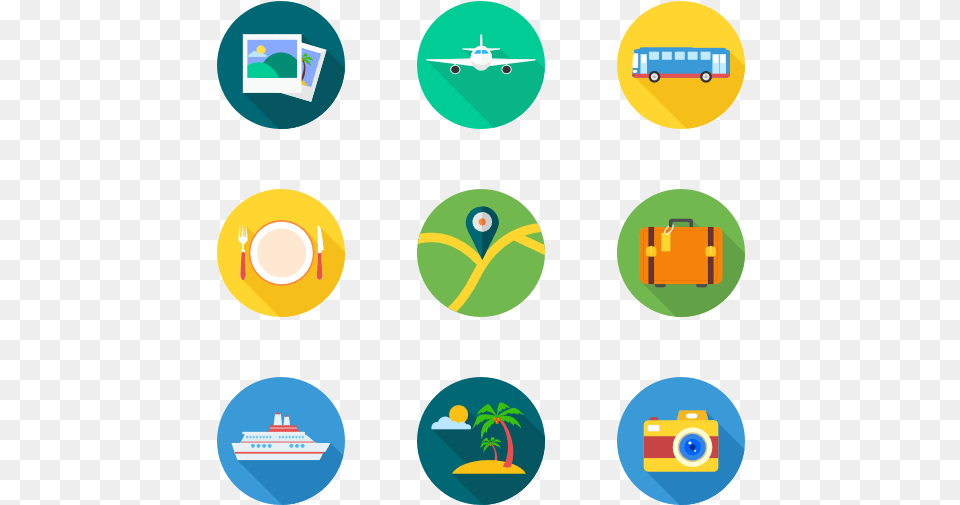 Thumb Travel Vector Icon, Sphere Png Image