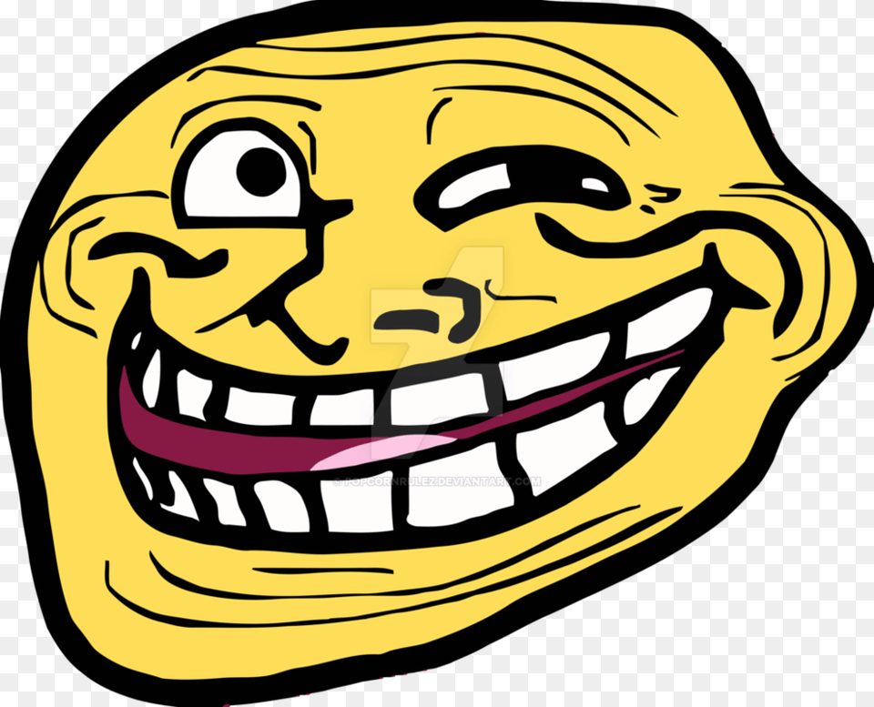 Thumb Image Troll Face, Person, Head Png