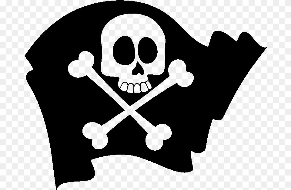 Thumb Image Tte De Mort Pirate, Gray Free Transparent Png