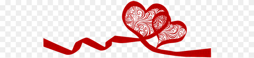 Thumb Image Valentine39s Day Ribbon, Heart Free Transparent Png