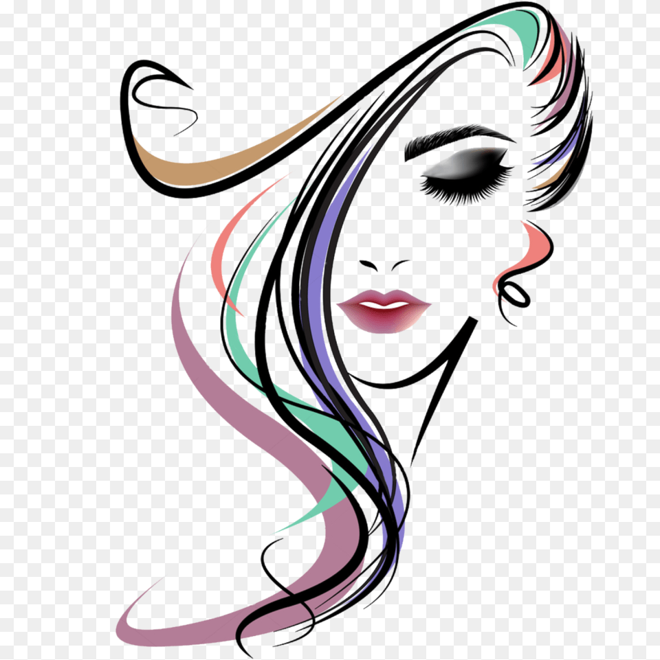 Thumb Image Vector Women Hair, Graphics, Art, Person, Adult Free Png Download