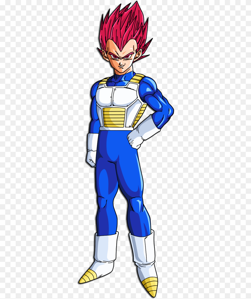 Thumb Image Vegeta Super Saiyan God, Book, Comics, Publication, Person Free Transparent Png