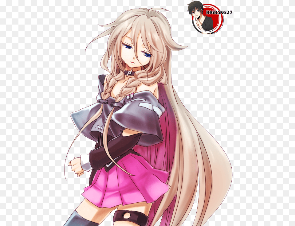 Thumb Image Vocaloid Ia Theme Pc, Adult, Publication, Person, Woman Free Png