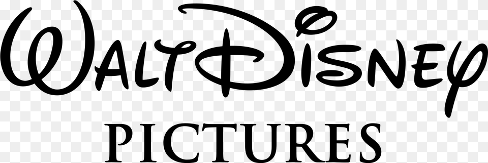 Thumb Walt Disney Logo Svg, Gray Png Image