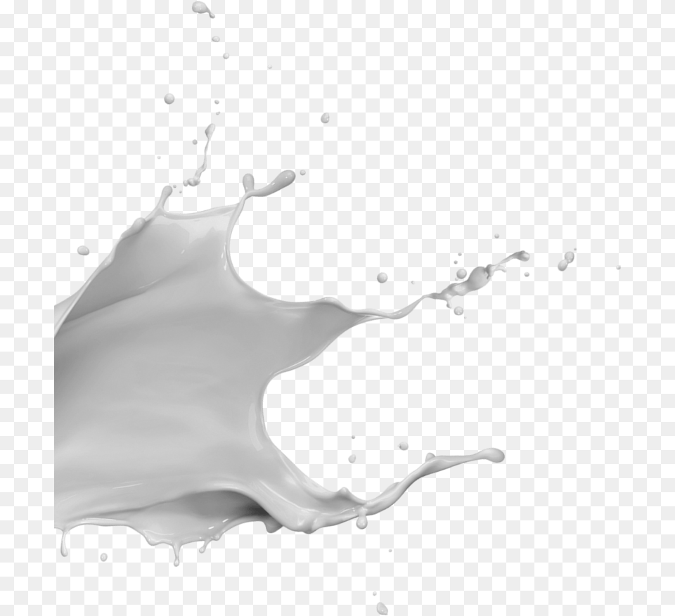 Thumb Image White Paint Splash, Beverage, Milk, Food, Dairy Free Png Download