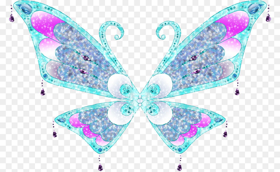 Thumb Image Winx Club Fairy Wings, Accessories, Pattern, Jewelry, Necklace Free Png Download
