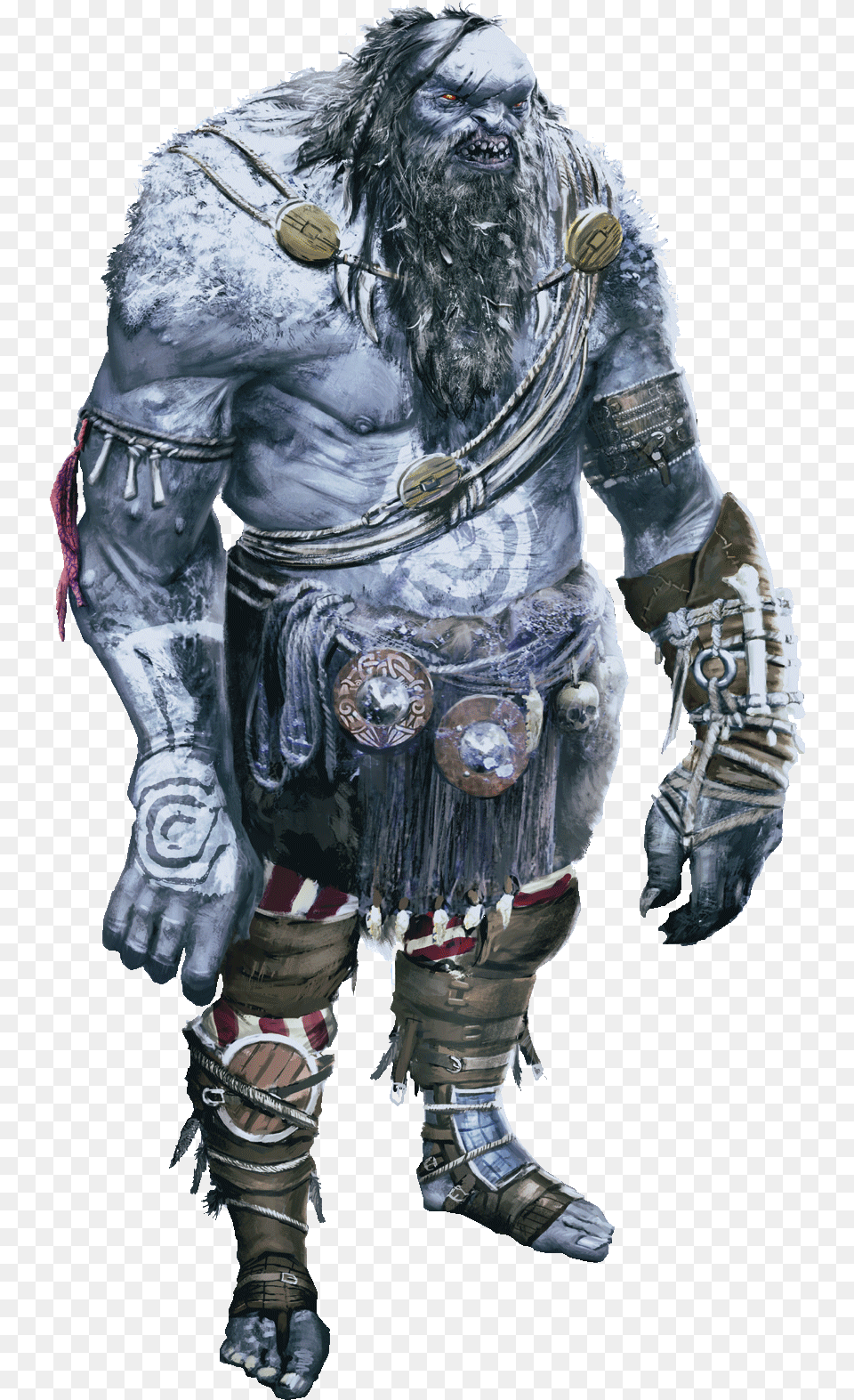 Thumb Image Witcher 3 Ice Giant Concept Art, Adult, Male, Man, Person Free Png Download