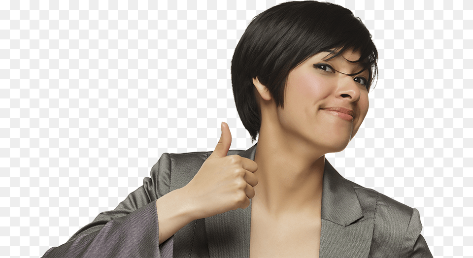 Thumb Woman Wow, Adult, Portrait, Photography, Person Png Image