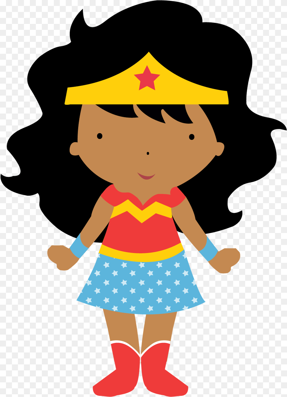 Thumb Image Wonder Woman Cute, Baby, Person, Toy, Face Free Png