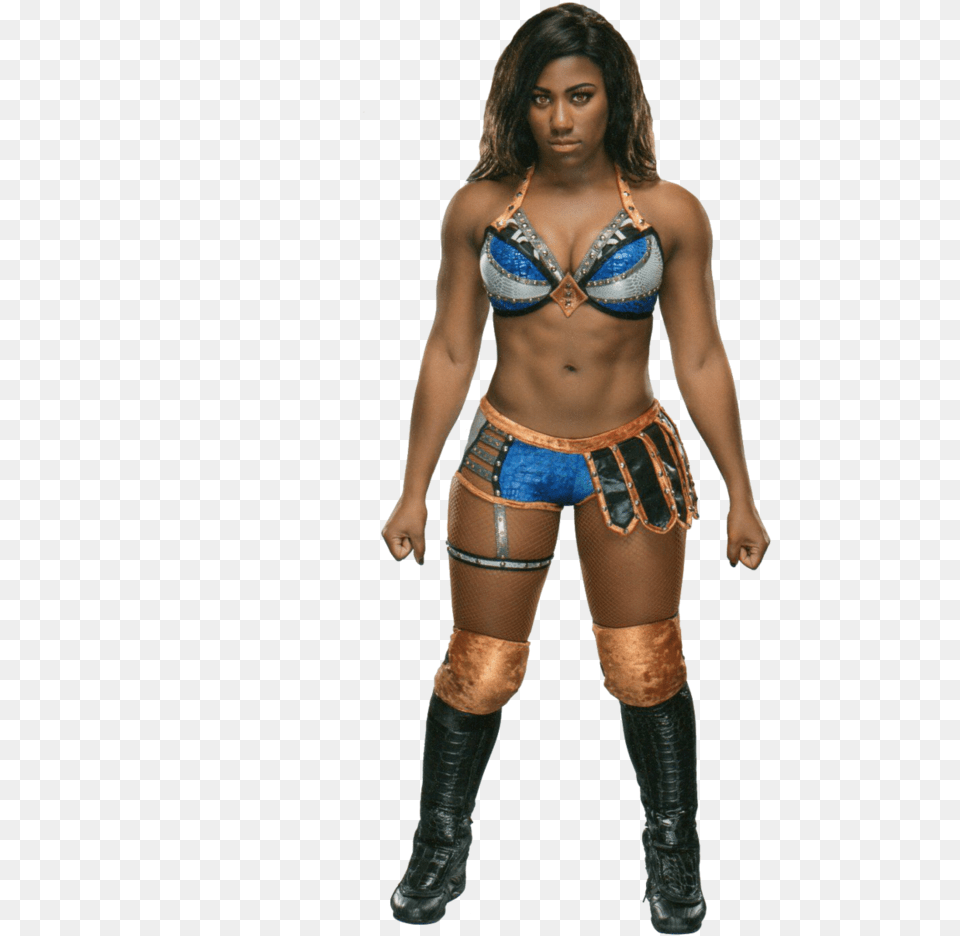 Thumb Image Wwe Ember Moon, Clothing, Swimwear, Costume, Person Png