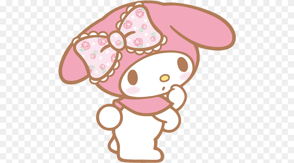 Thumb Melody Hello Kitty, Snout, Baby, Person, Plush Free Png Download