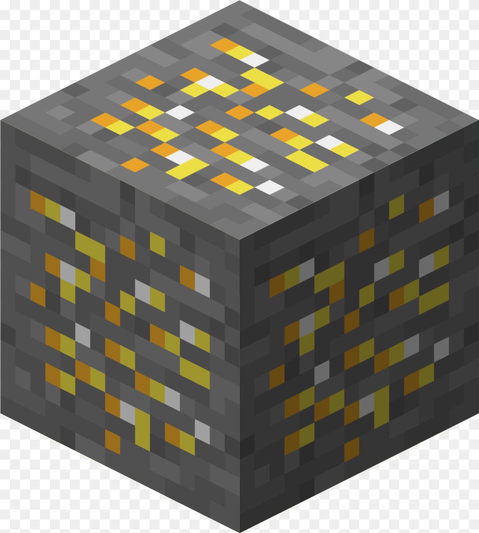 Thumb Minecraft Gold Ore Block, Chess, Game, Toy, Rubix Cube Free Transparent Png