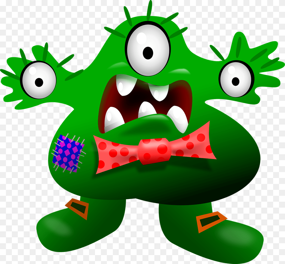 Thumb Monster Halloween Cartoon, Green, Amphibian, Animal, Frog Free Png Download