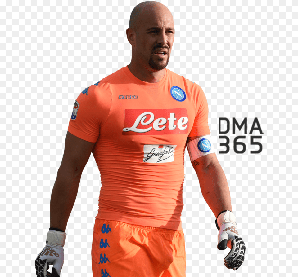 Thumb Pepe Reina, Clothing, Shirt, Adult, Person Png