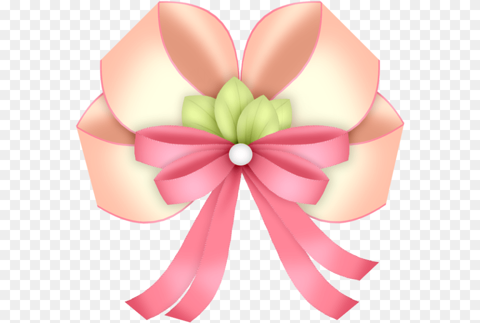 Thumb Pink Flower Ribbon, Dahlia, Plant, Petal, Flower Arrangement Png Image