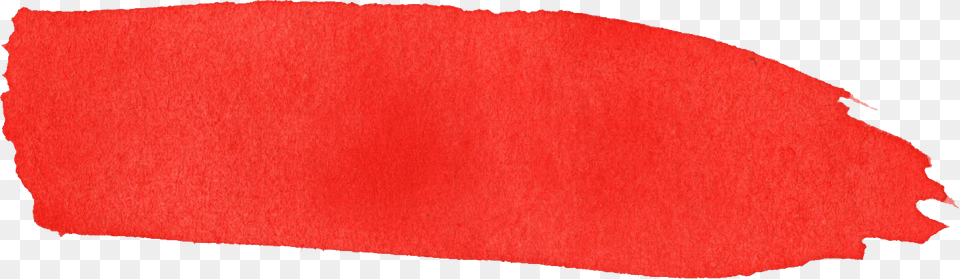 Thumb Red Watercolor Stroke, Paper Free Png Download