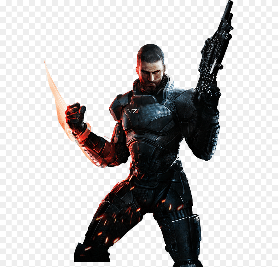 Thumb Shepard Mass Effect, Adult, Male, Man, Person Png