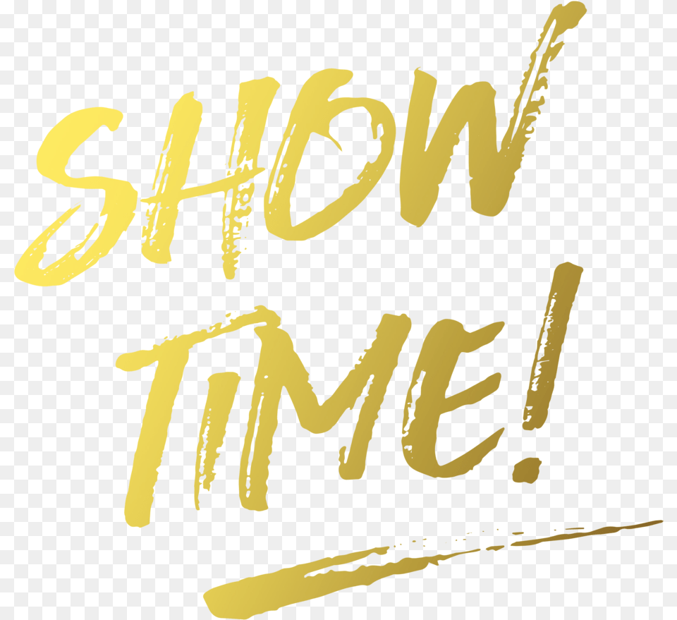 Thumb Show Time, Handwriting, Text, Calligraphy Free Png