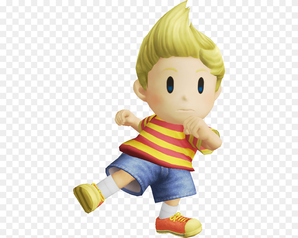 Thumb Smash Bros Lucas Render, Doll, Toy, Baby, Person Png