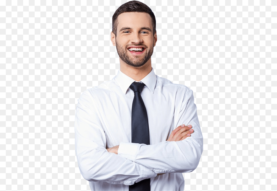 Thumb Smiling Businessman, Accessories, Shirt, Tie, Formal Wear Free Png
