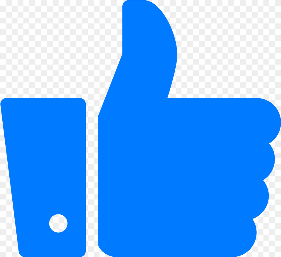 Thumb Tack Clipart Blue Blue Facebook Like Icon, Body Part, Clothing, Finger, Glove Free Transparent Png