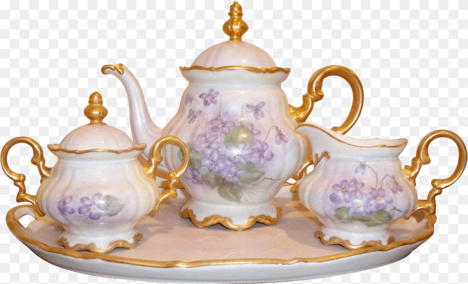 Thumb Tea Cup Set, Art, Cookware, Porcelain, Pot Free Transparent Png
