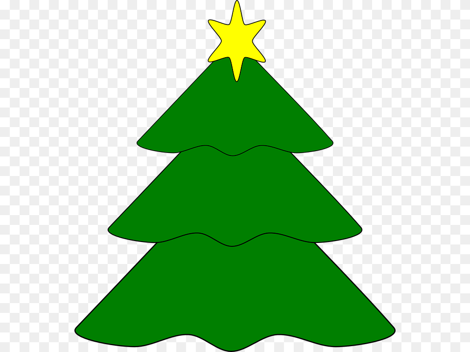Thumb Green Christmas Tree Clipart, Star Symbol, Symbol, Animal, Fish Free Transparent Png