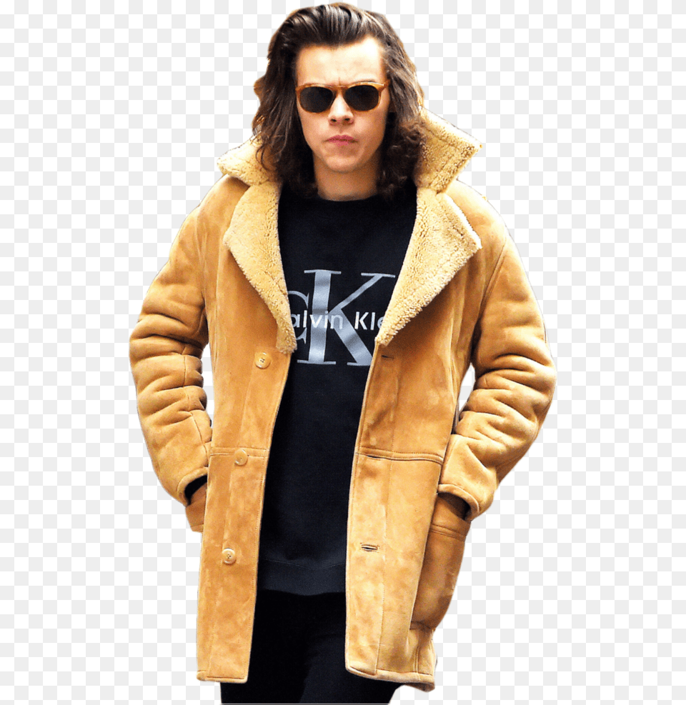 Thumb Transparent Harry Styles, Accessories, Clothing, Coat, Jacket Free Png