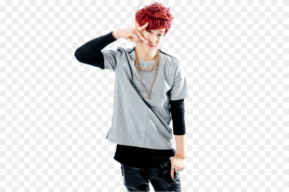 Thumb Transparent Mark Tuan, Blouse, Clothing, Sleeve, Long Sleeve Free Png Download