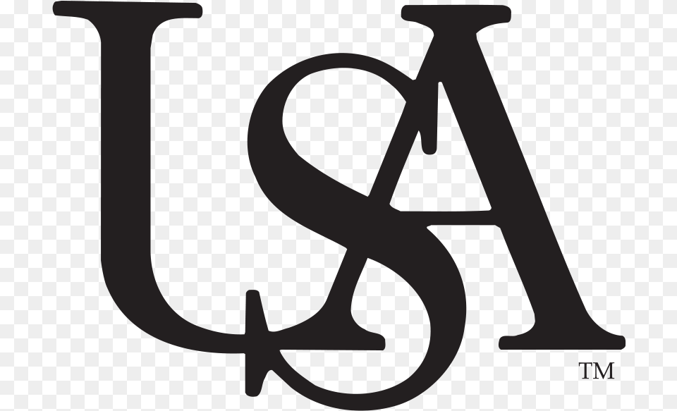 Thumb University Of South Alabama Logo, Text, Symbol, Alphabet, Ampersand Free Png Download