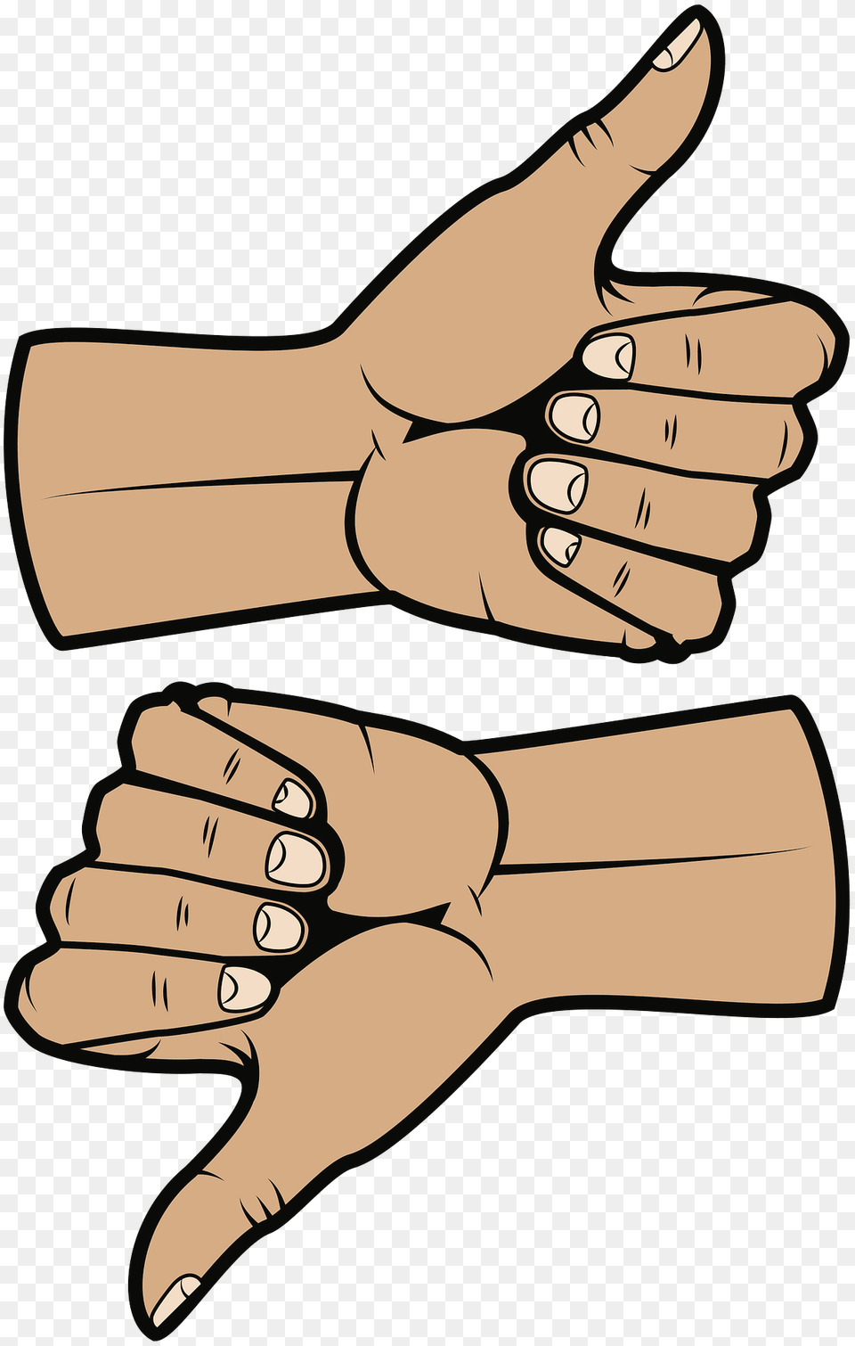 Thumb Up And Down Clipart, Body Part, Finger, Person, Hand Png