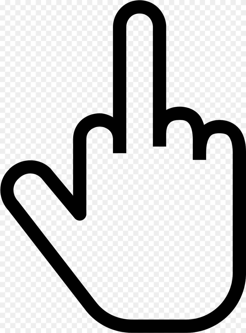 Thumb Vector Human, Gray Png