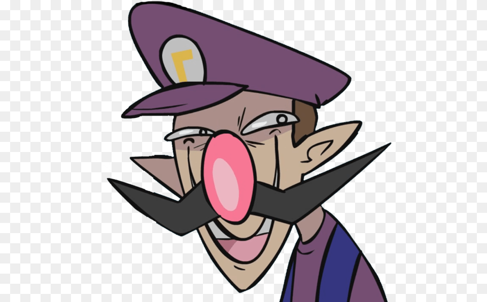 Thumb Wario Does A Thing Waluigi, Person, Book, Comics, Publication Png