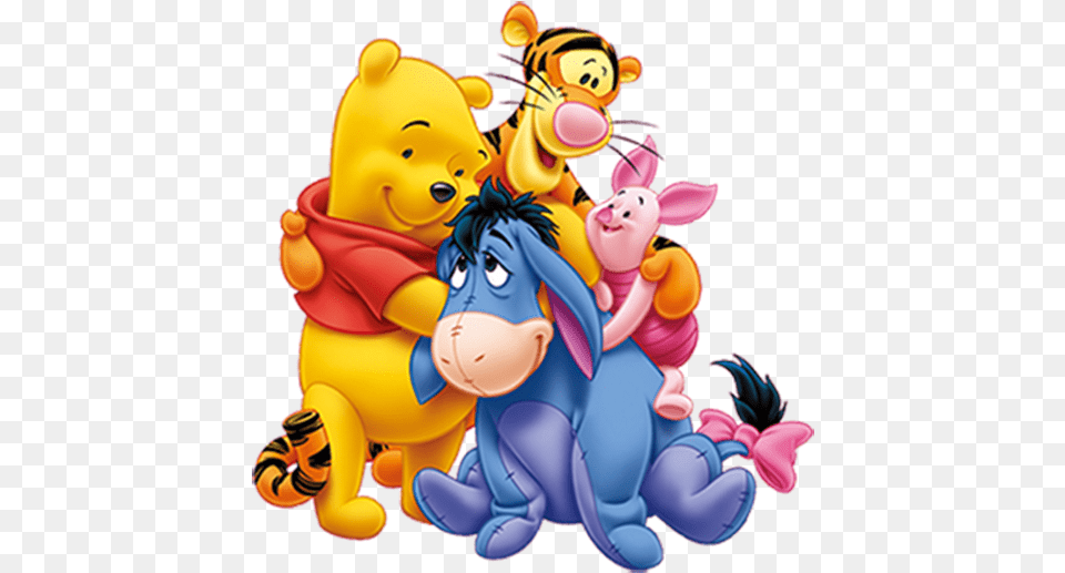 Thumb Winnie The Pooh Tigger Eeyore And Piglet, Book, Comics, Publication Png Image