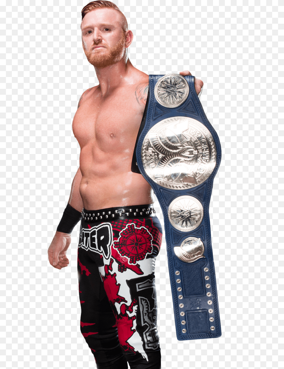 Thumb Wwe Smackdown Tag Team Champion Heath Slater, Person, Adult, Man, Male Free Transparent Png