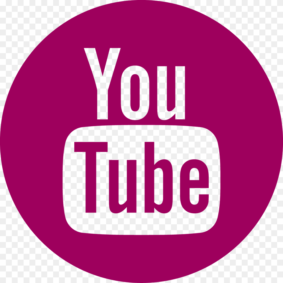 Thumb Youtube Logo Black, Sticker Png Image